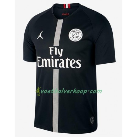 Paris Saint Germain Jodan Zwart Third Shirt 2018/2019